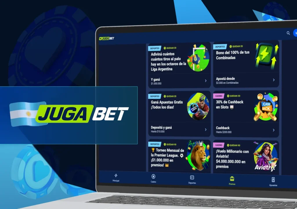 Resumen de las ofertas de bonificación para nuevos y habituales usuarios de Jugabet.
