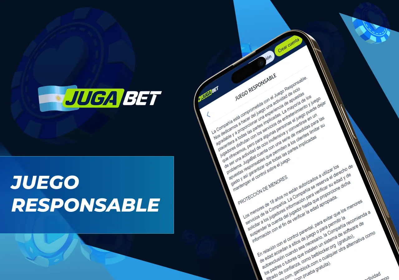 Juego responsable en Jugabet: cómo asegurar una experiencia de juego segura y controlada.